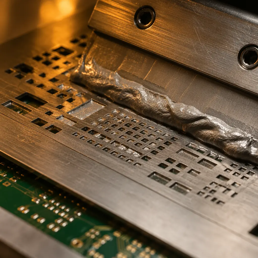 Solder paste printing and SPI inspection