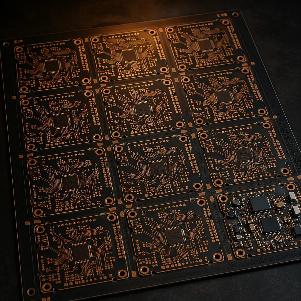 PCB panel utilization and cost optimization