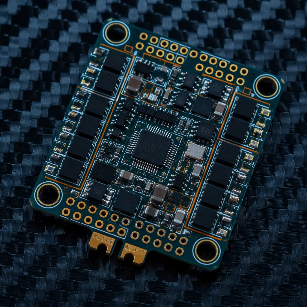 Drone PCB controller assembly