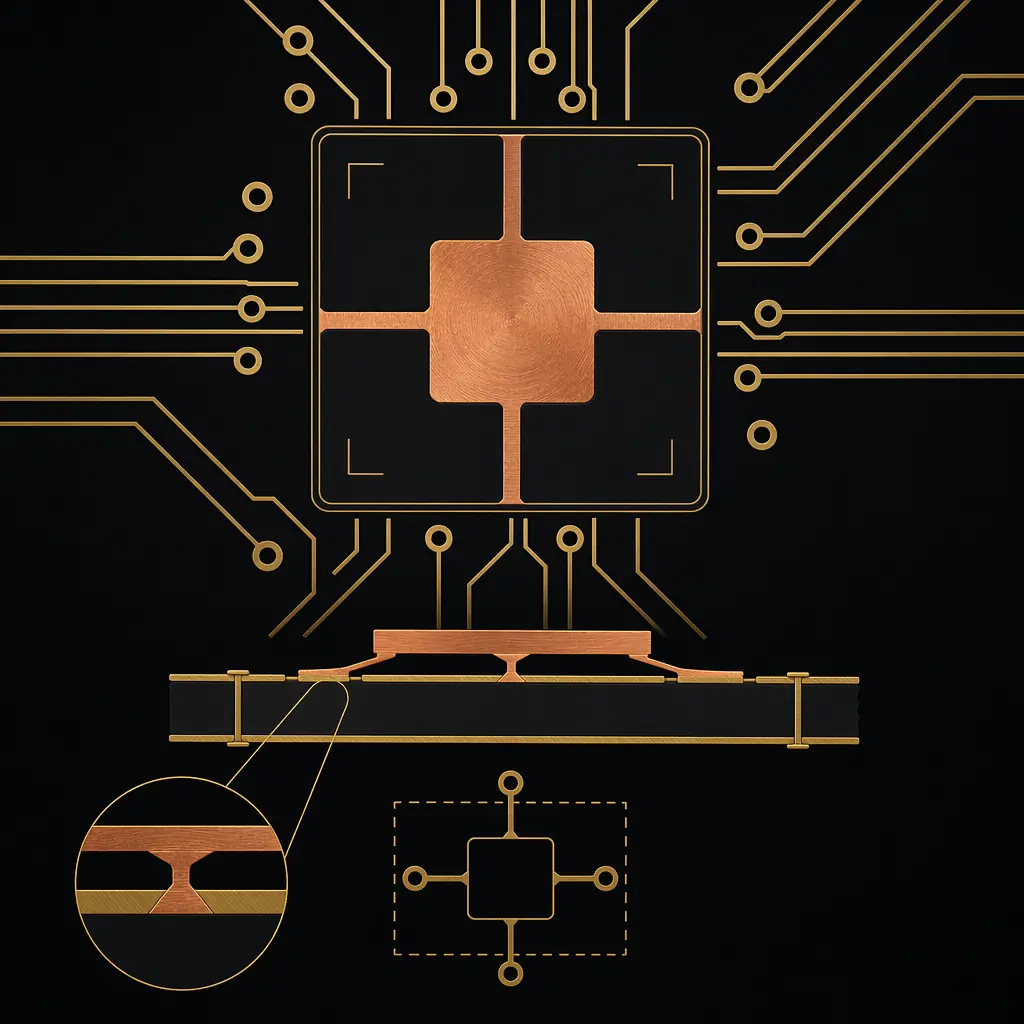 Thermal relief pad design