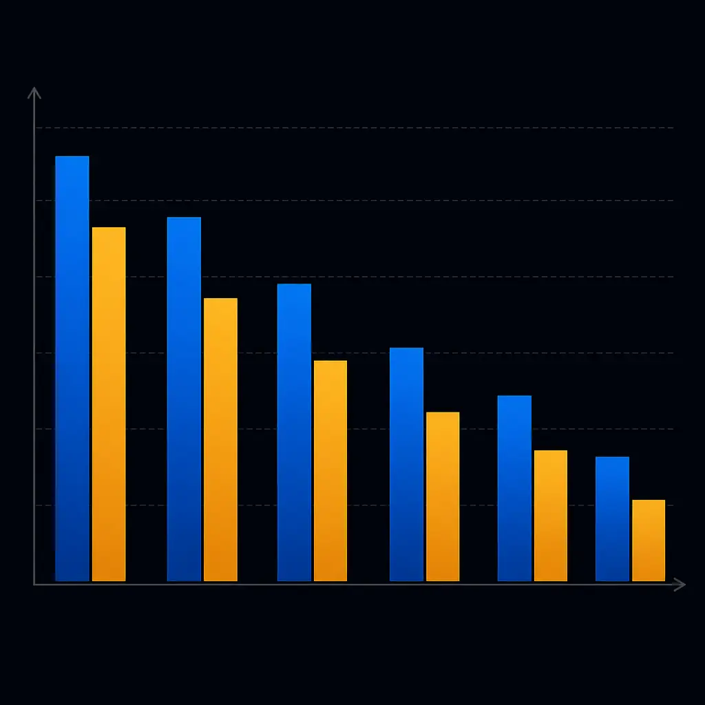 Cost comparison chart showing turnkey vs consignment PCB assembly across volume ranges