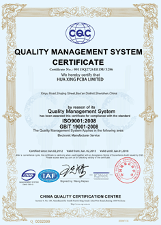ISO 9001:2015 Certificate