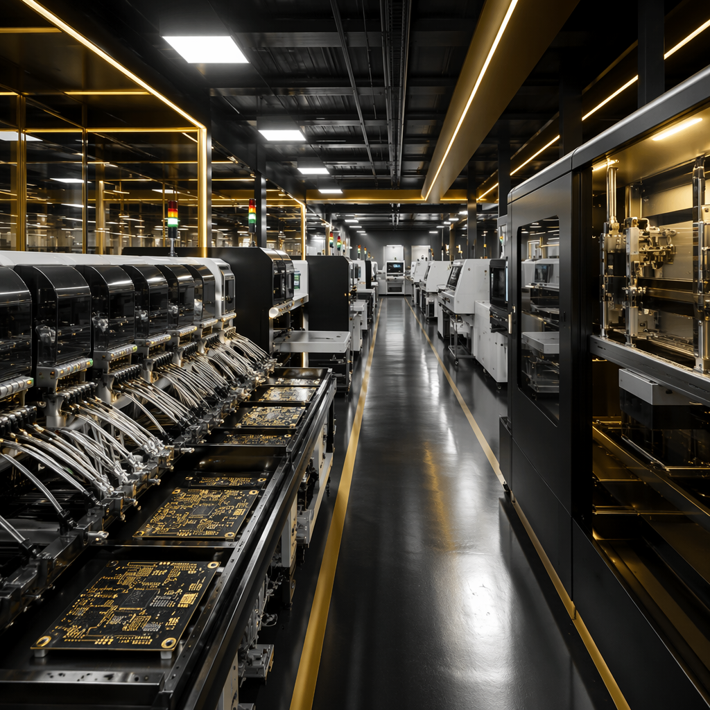 Huaxing PCBA manufacturing facility