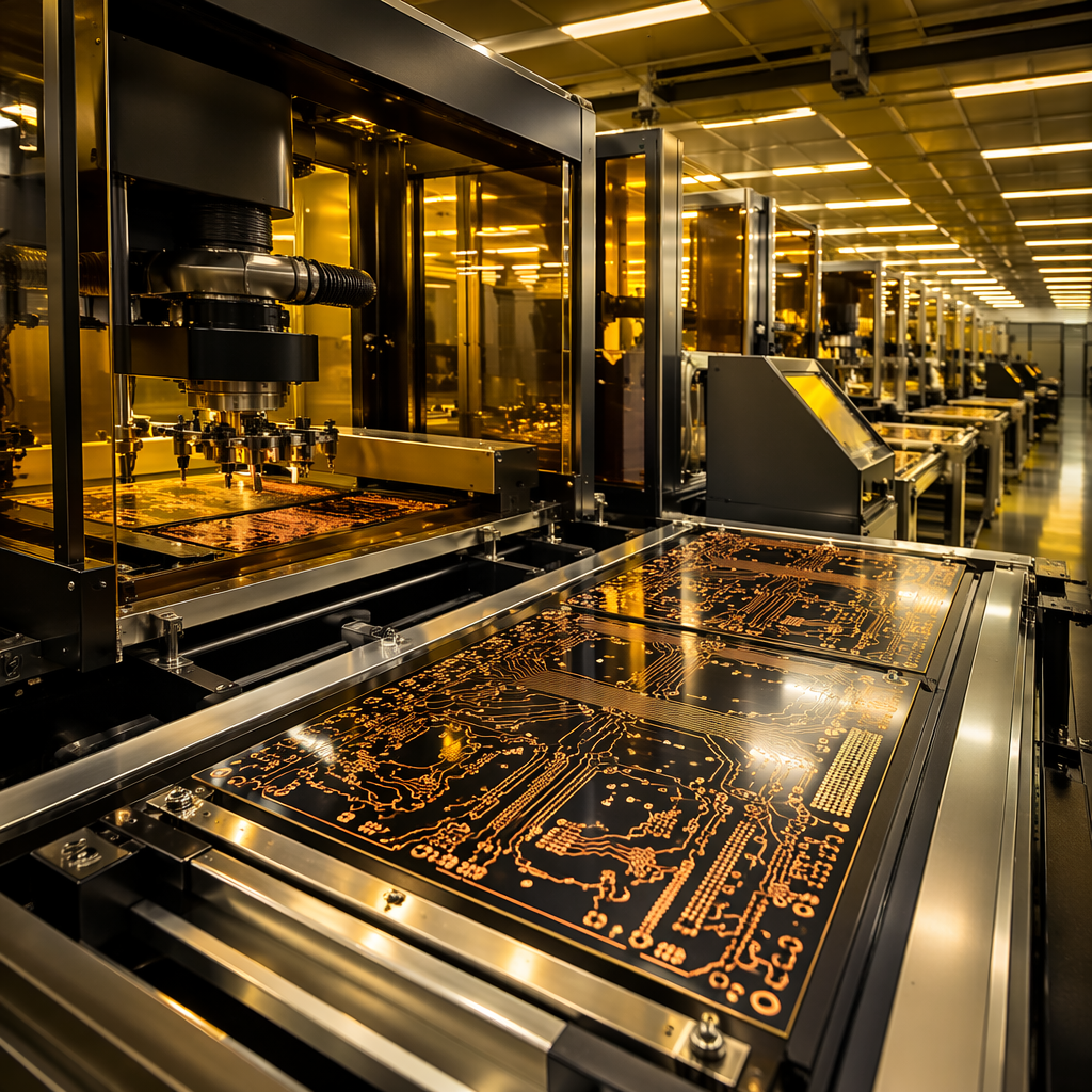PCB fabrication line