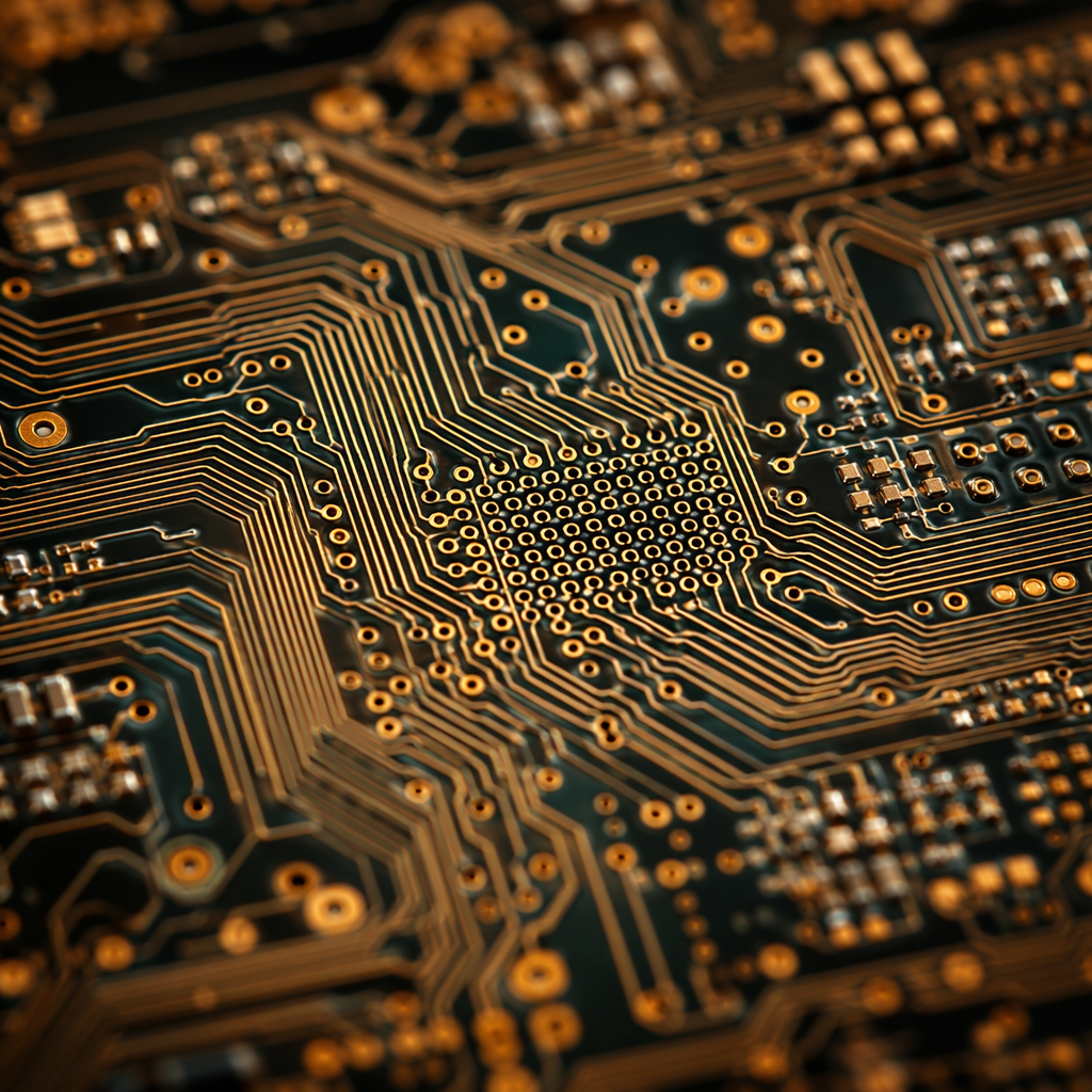 HDI PCB detail