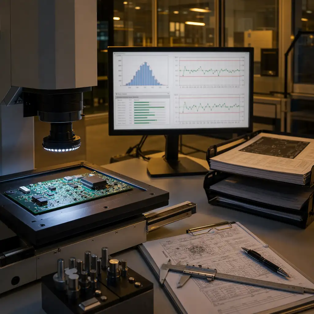 Automotive PCB automated optical inspection and X-ray testing