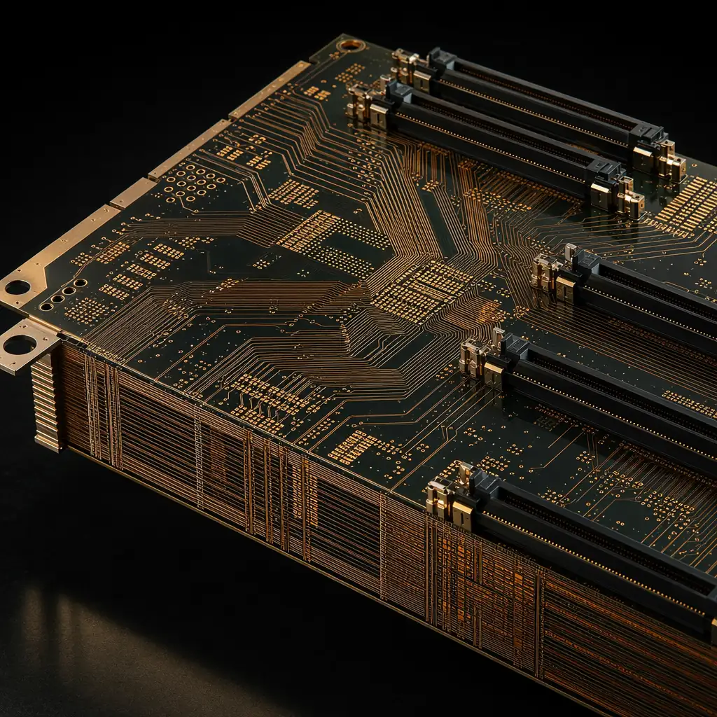 High-speed digital and RF PCB for telecom infrastructure