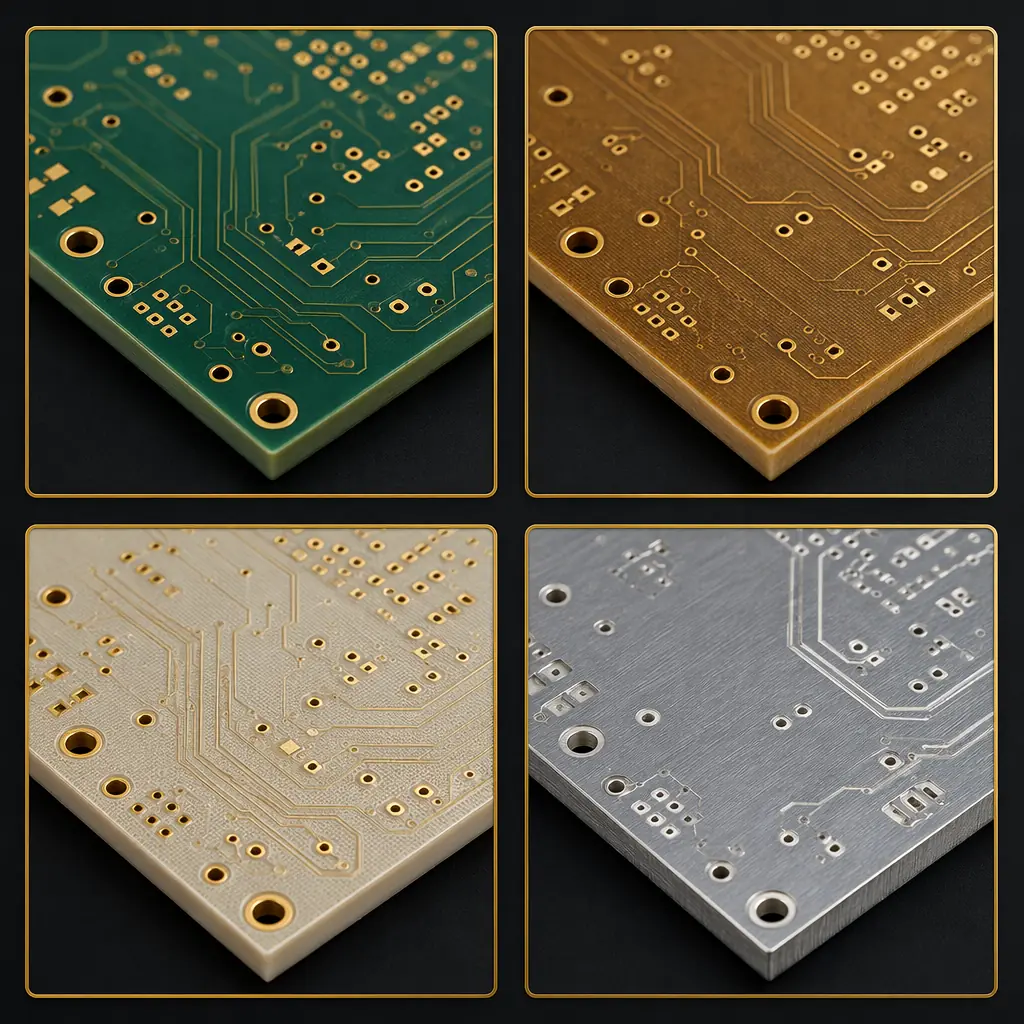 PCB material comparison