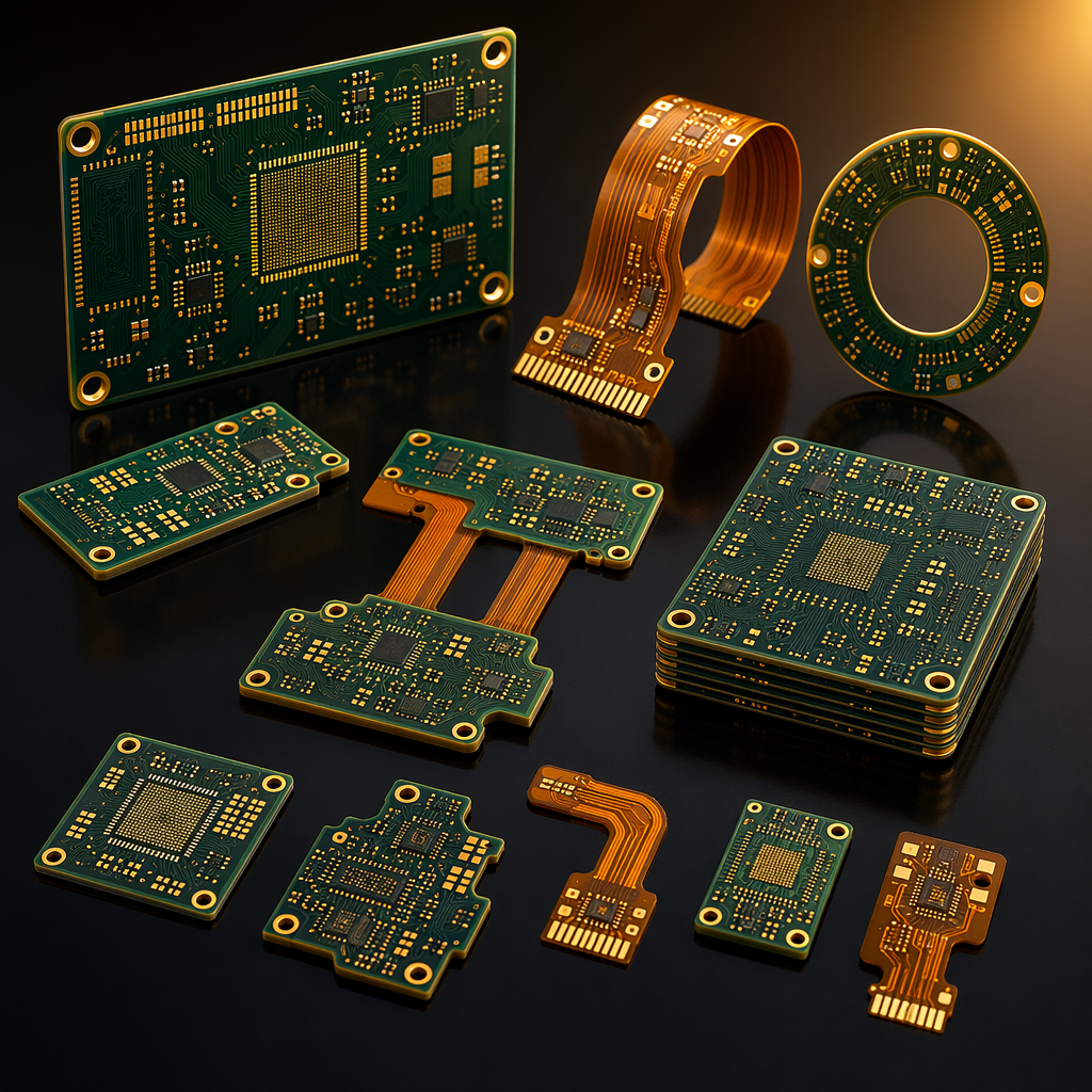 PCB multilayer showcase