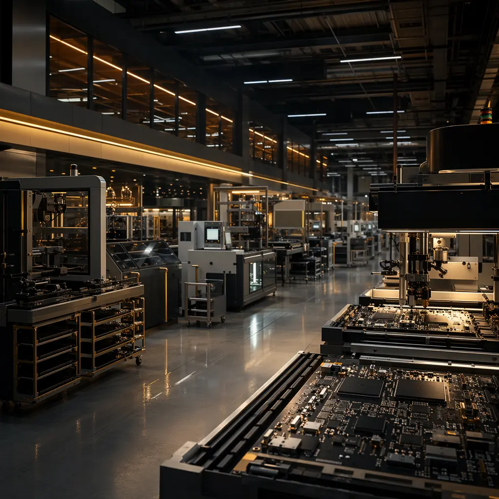 Huaxing PCBA engineering team and manufacturing facility